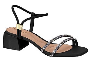 Sandália Beira Rio Pto/grafite Aurora