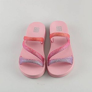 Sandália Zaxy Rosa Medio