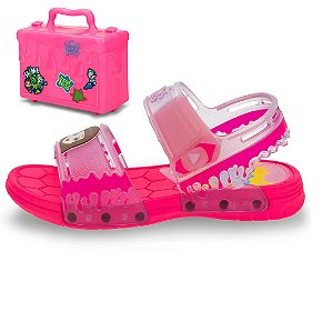 Sandália Lucas neto Rosa/vidro