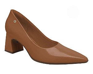 SAPATO SCARPIN PICCADILLY CONFORTO ORTOPEDICO SALTO GROSSO