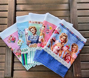 kit pano copa 100% algodão