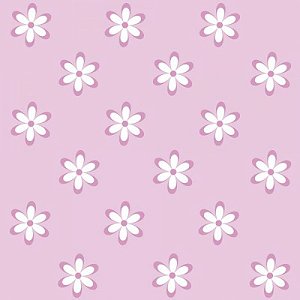 Papel De Parede Infantil Flores Margarida