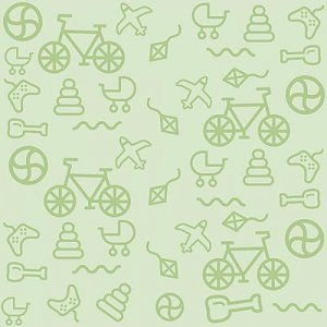 Papel De Parede Infantil Brinquedos