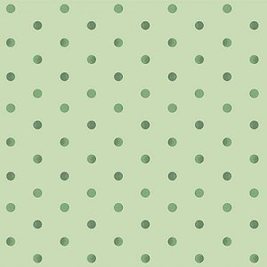 Papel De Parede Infantil Bolinhas Verde Degrade