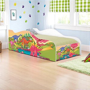 Cama Mobili Infantil Dinossauros Coloridos