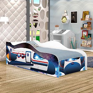 Cama Foguete Espacial Kids Infantil