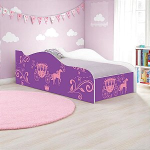 Cama Mobili Infantil Carruagem De Princesa