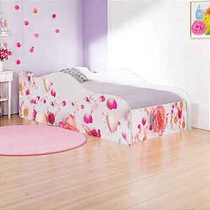 Cama Mobili Infantil Rosas