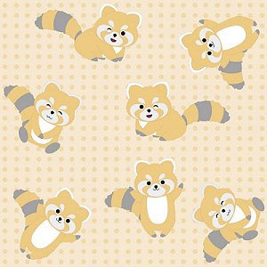 Papel De Parede Infantil Guaxinim