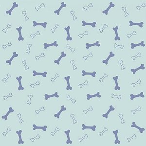 Papel De Parede Infantil Osso Cachorro