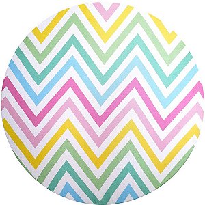 Kit 4 Capas Sousplat Zigzag Alegria 35cmx35cm - UN / 4