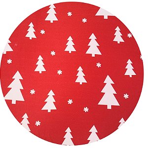 Kit 4 Capas Para Sousplat árvore De Natal 35cmx35cm - UN / 4