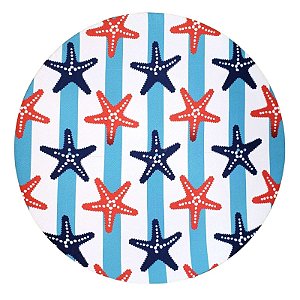 Kit 4 Capas Para Sousplat Replica Estrela Do Mar 35cmx35cm - UN / 4