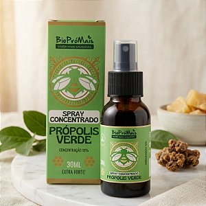 Biopromais Spray Concentrado De Propolis Verde 15% 30ml