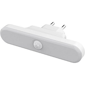 Luminária De Emergência Noturna/emergência 2x1 Bivolt 3000k