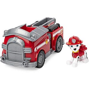 Boneco E Personagem Patrulha Canina Marshall Solid