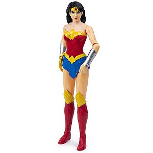 Boneco E Personagem Mulher Maravilha 30cm