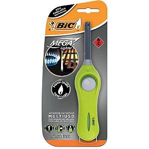 Acendedor Multiuso Mega Lighter - Blister Com 1