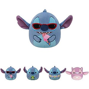 Pelúcia Stitch Squishmallows 17cm (s) Super Macia E Fofinha