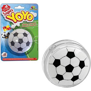 Brinquedo Diverso Ioio Bola De Futebol 6cm