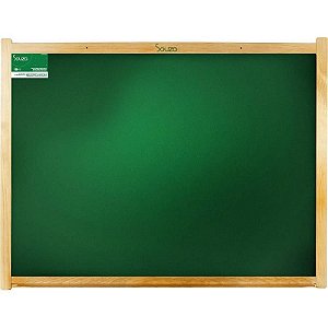 Quadro Escolar 200x120cm Com Moldura De Madeira Pinus