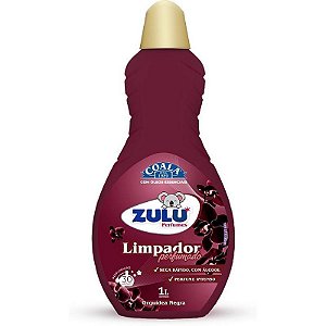 Limpador Perfumado Zulu/coala Orquídea Negra 1l Caixa Com 12 Unidades
