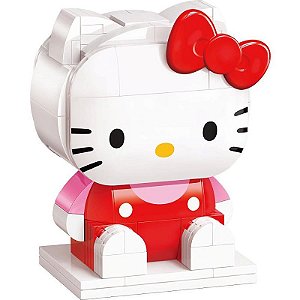 Brinquedo Para Montar Hello Kitty 142 Peças