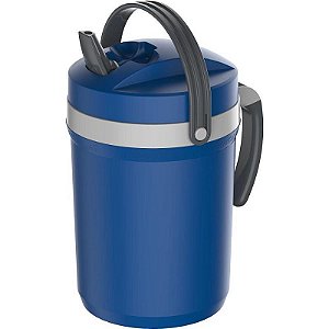 Garrafão Isotérmico Jarra Flip Top 2,5l Azul