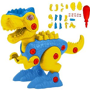Brinquedo Para Montar T-rex Com Ferramenta – Monta E Desmonta