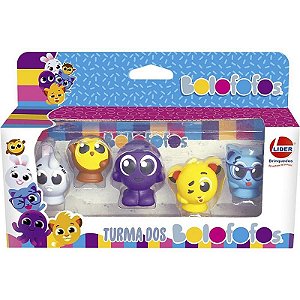 Dedoches Turma Dos Bolofofos - Kit Com 5 Miniaturas