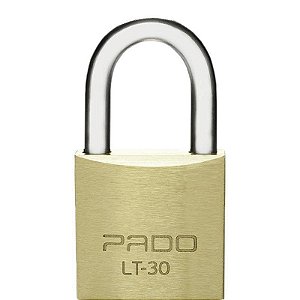 Cadeado Convencional Pado Lt 30mm Flow Pack Com 2 Chaves