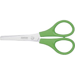 Tesoura Escolar Sem Ponta Colorida 4 Pol/10 Cm