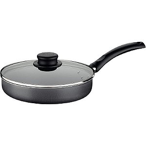 Panela Frigideira Reta Turim Com Tampa Tramontina 22cm