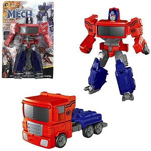 Robo Robo Caminhão 19cm Transformável Blister