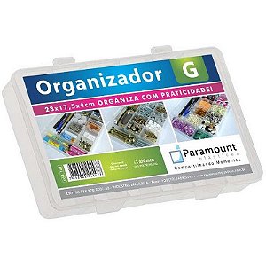 Organizador Box G 28x17,5x4cm Com 11 Divisórias
