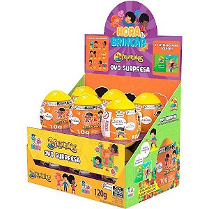 Doce Ovo Surpresa 3 Palavrinhas Dp.c/12