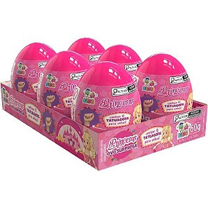 Doce Ovo Surpresa Princesas Dp.c/06
