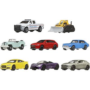 Matchbox Veículo Básico 1:64 Pacote Com 8 Unidades
