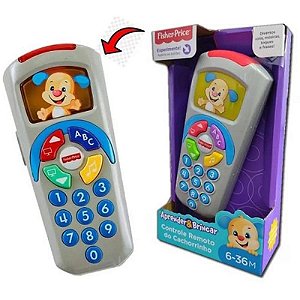 Fisher Price Aprender Brincar Controle Remoto Do Cachorrinho
