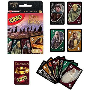 Jogo De Cartas Uno Senhor Dos Aneis