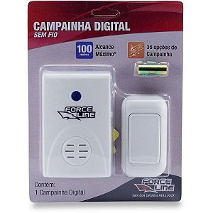 Campainha Residencial Digital Sem Fio