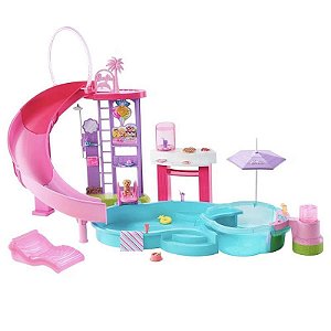 Barbie Estate Piscina Dos Sonhos Com Acessórios