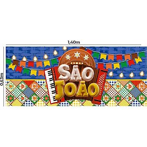 Festa Junina Tnt Sao Joao 1,40x0,63m Pct.c/25