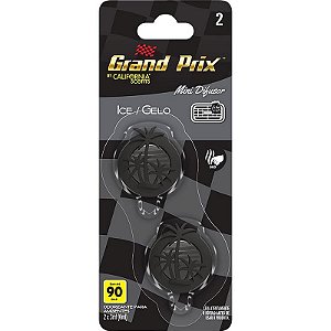 Odorizador Para Carro Mini Difusor Ice 6ml Bl.c/02