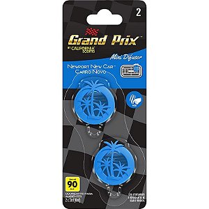 Odorizador Para Carro Mini Difusor Carro Novo 6ml Bl.c/02