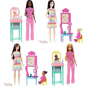 Barbie Profissões Conjunto De Cuidados Com Acessórios De Carreira