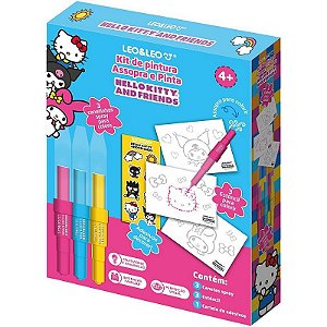 Brinquedo Para Colorir Hello Kitty Kit Pintura Assopr