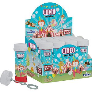 Bolha De Sabão Circo 60ml – Caixa Com 12 Unidades