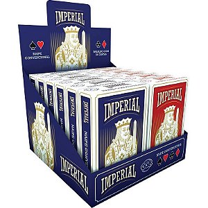 Baralho Imperial Couche 54 Cartas - Display Com 12