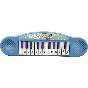Piano Infantil Bluey Com Sons De Piano E Melodias – Pilhas Inclusas